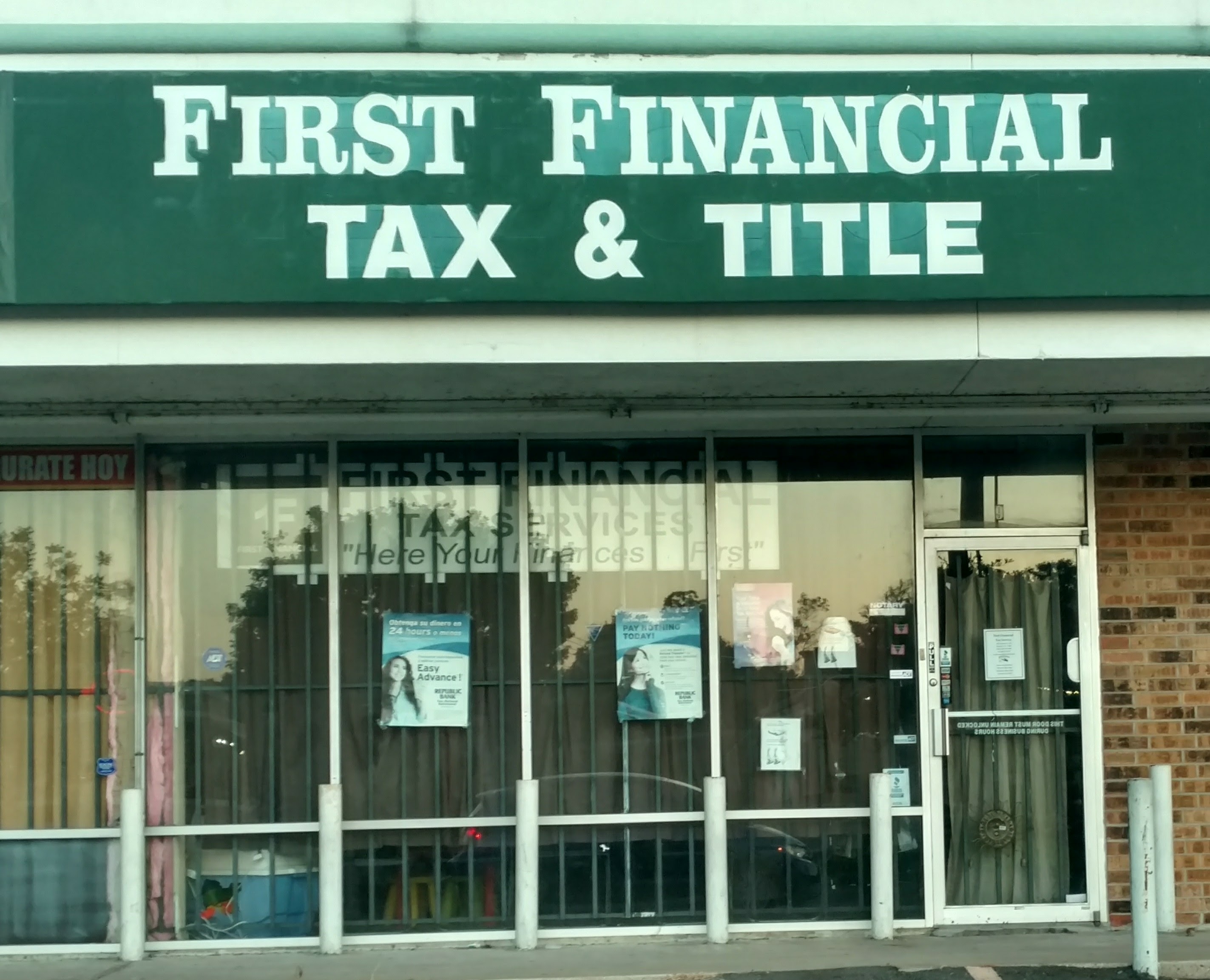 First Financial Tax Service 01
