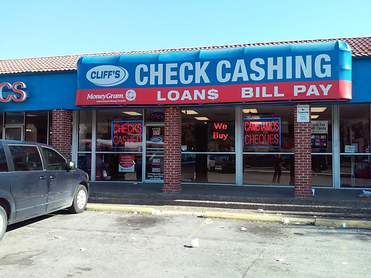 Cliff's Check Cashing #28 01