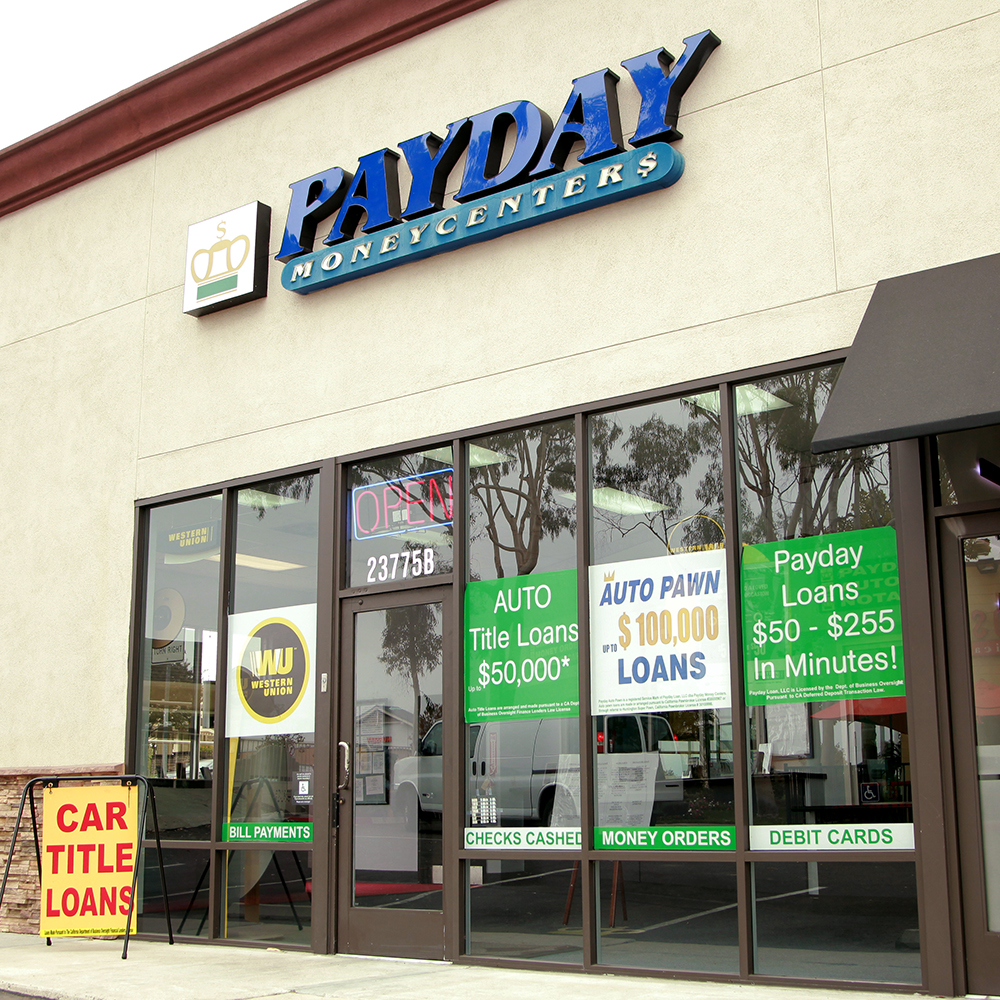 Payday Money Centers - Lake Forest 01