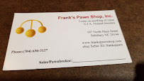 Frank's Pawn Shop, Inc 01
