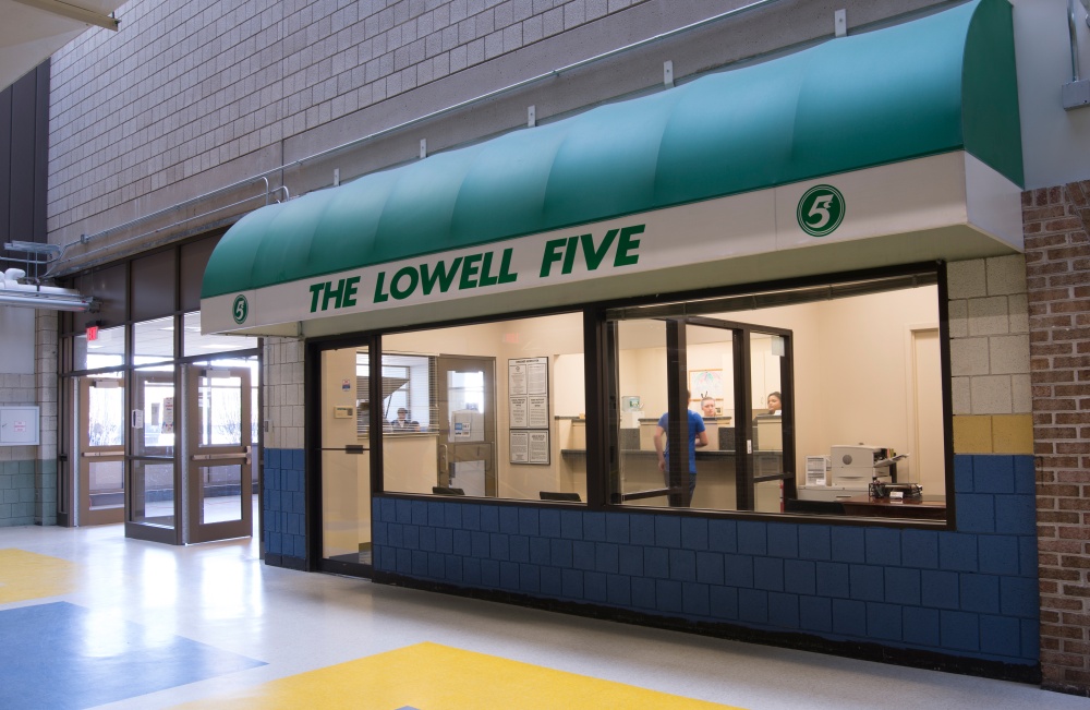 Lowell Five Bank - Gr. Lowell Tech High School - (Open School Days Only) 01