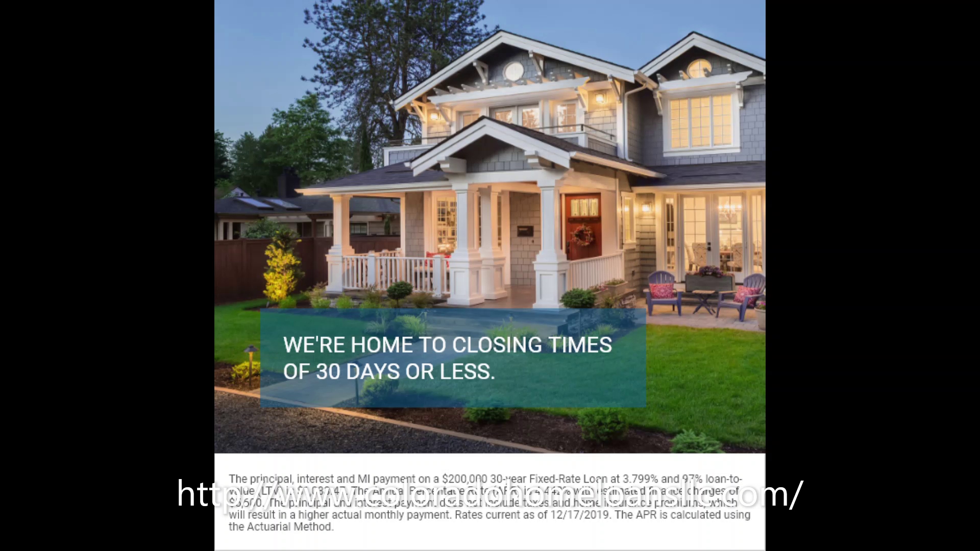 COLORADO HOME LOANS, LLC 01