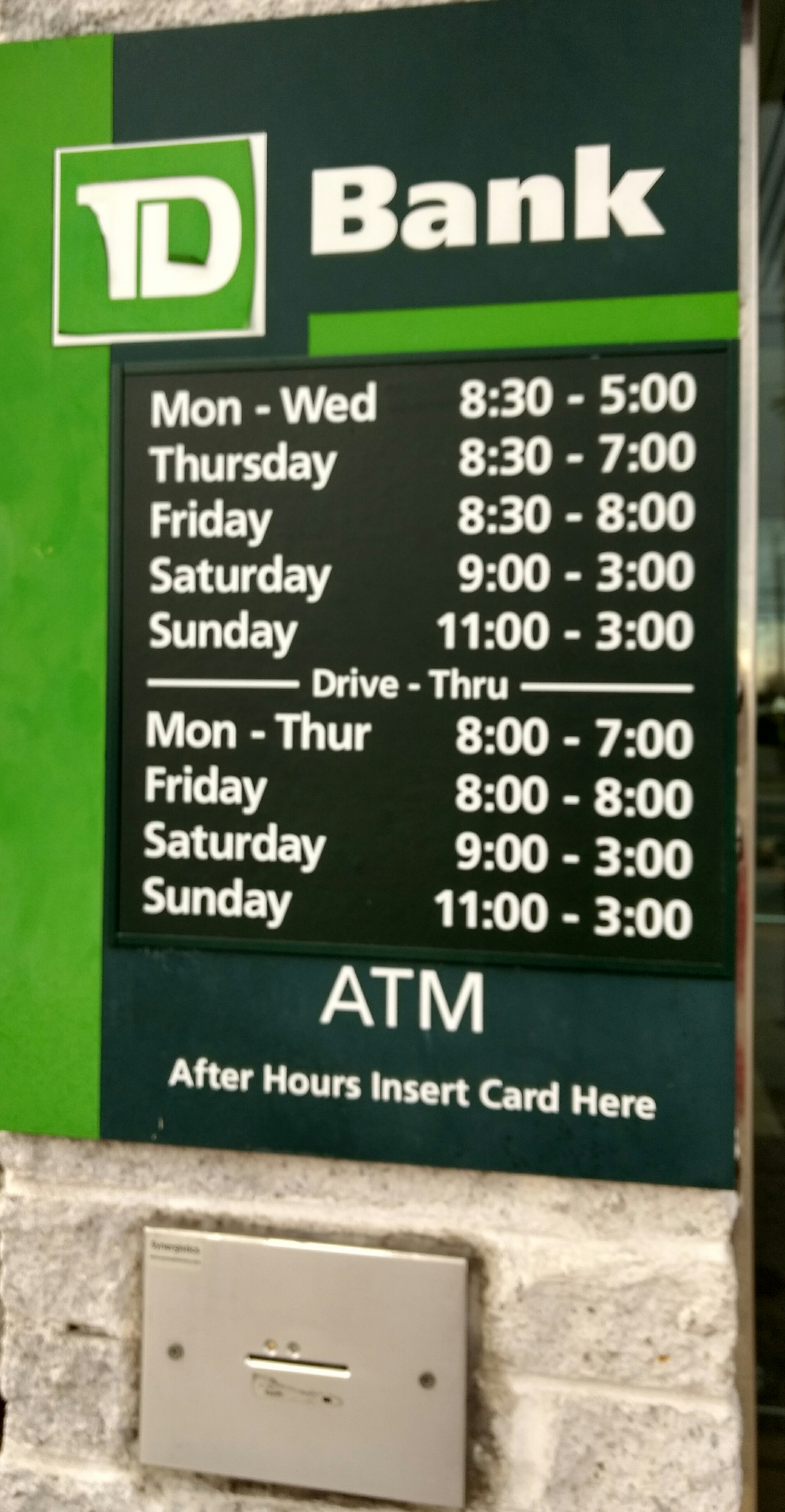 TD Bank 01