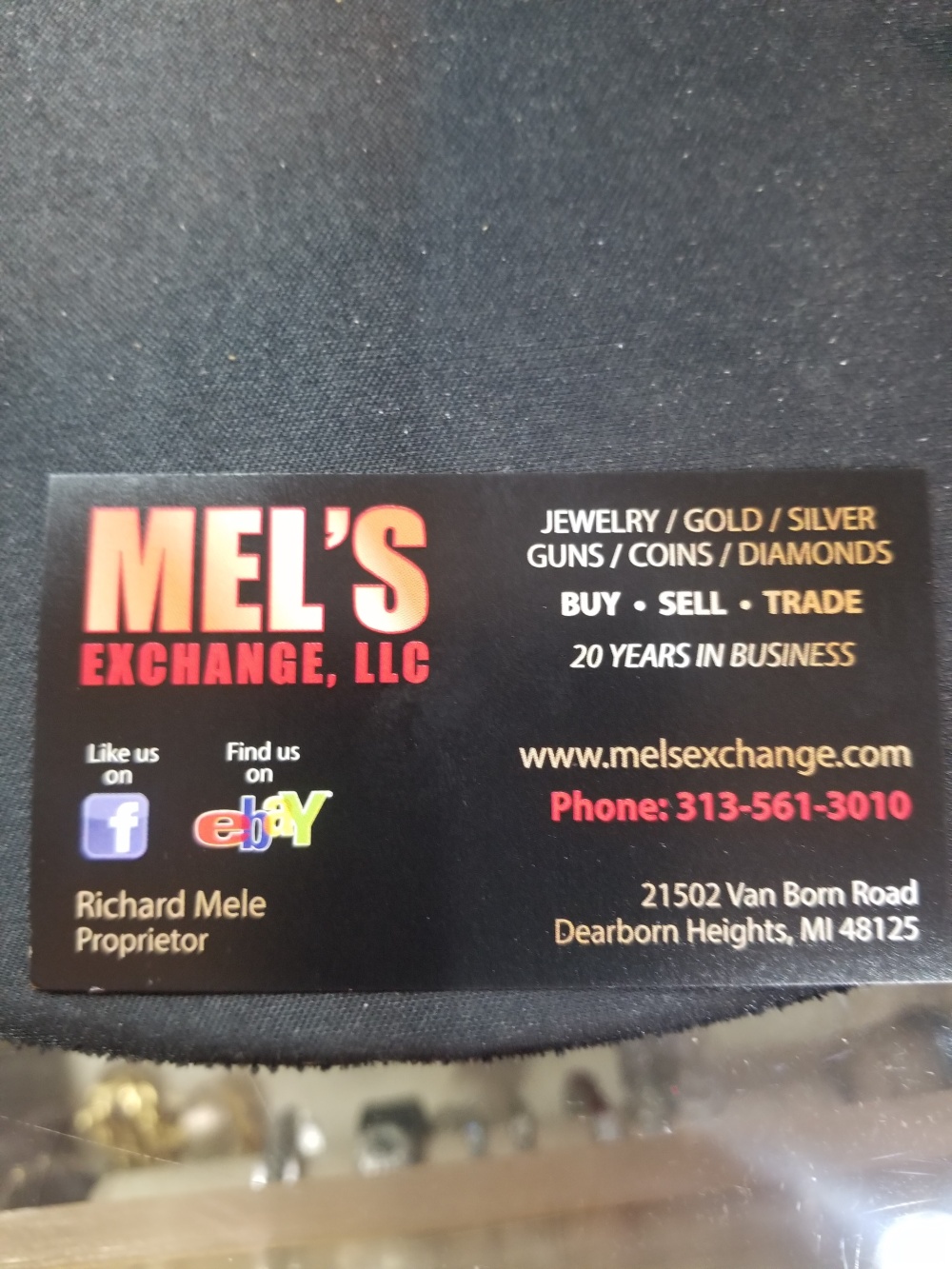 Mel's Exchange LLC 01