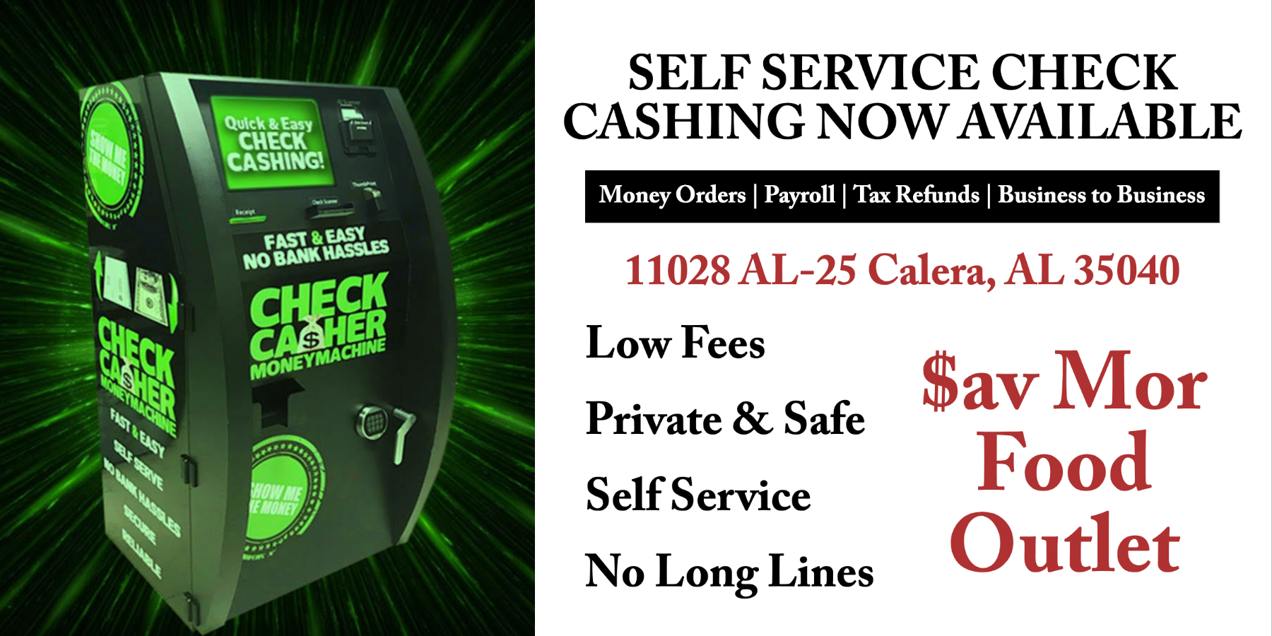 SAM Self-Service Check Cashing 01