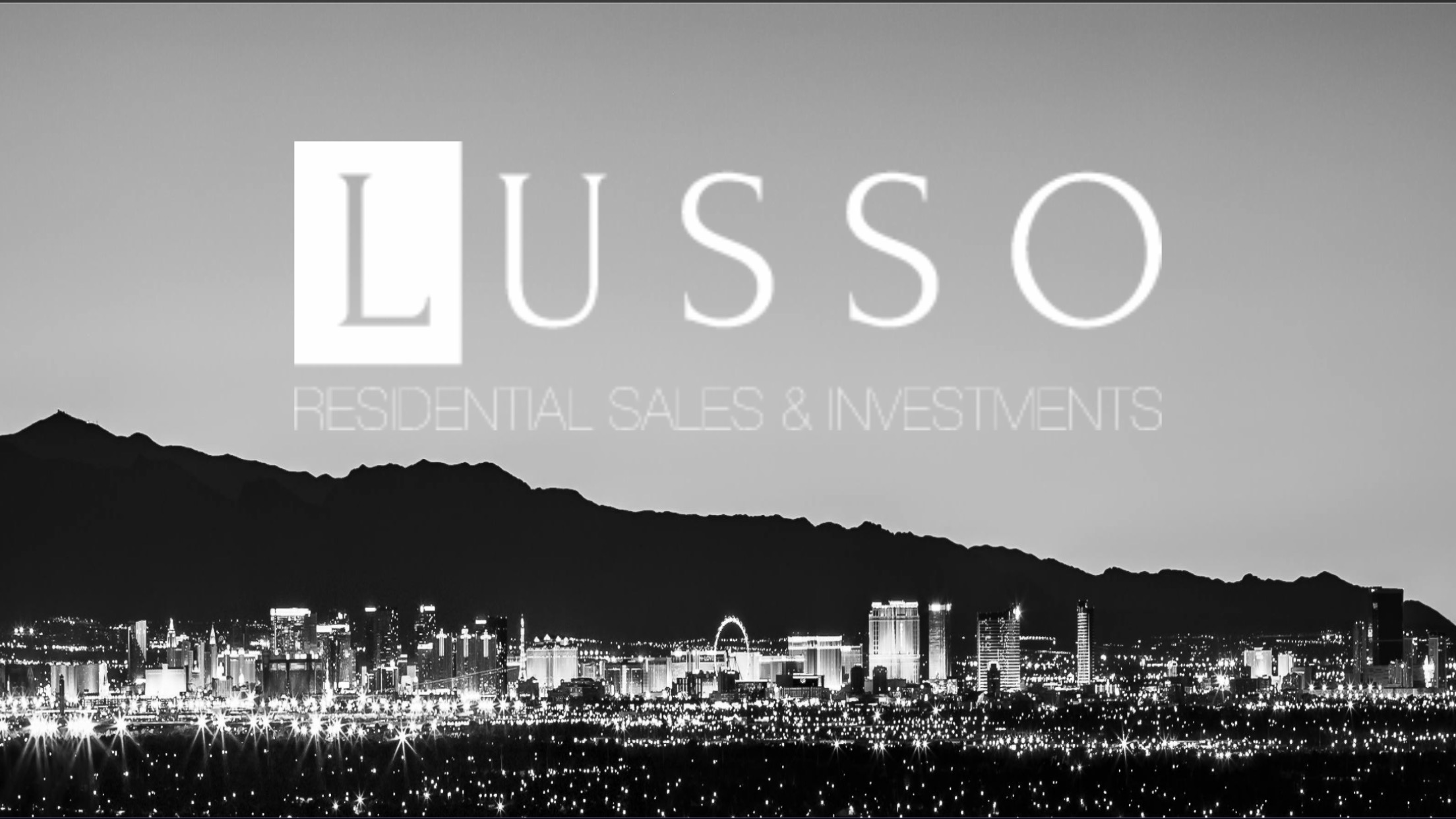 Lusso - Residential Sales & Investments 01