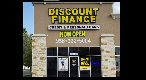 Discount Finance and Personal Loans McAllen 01