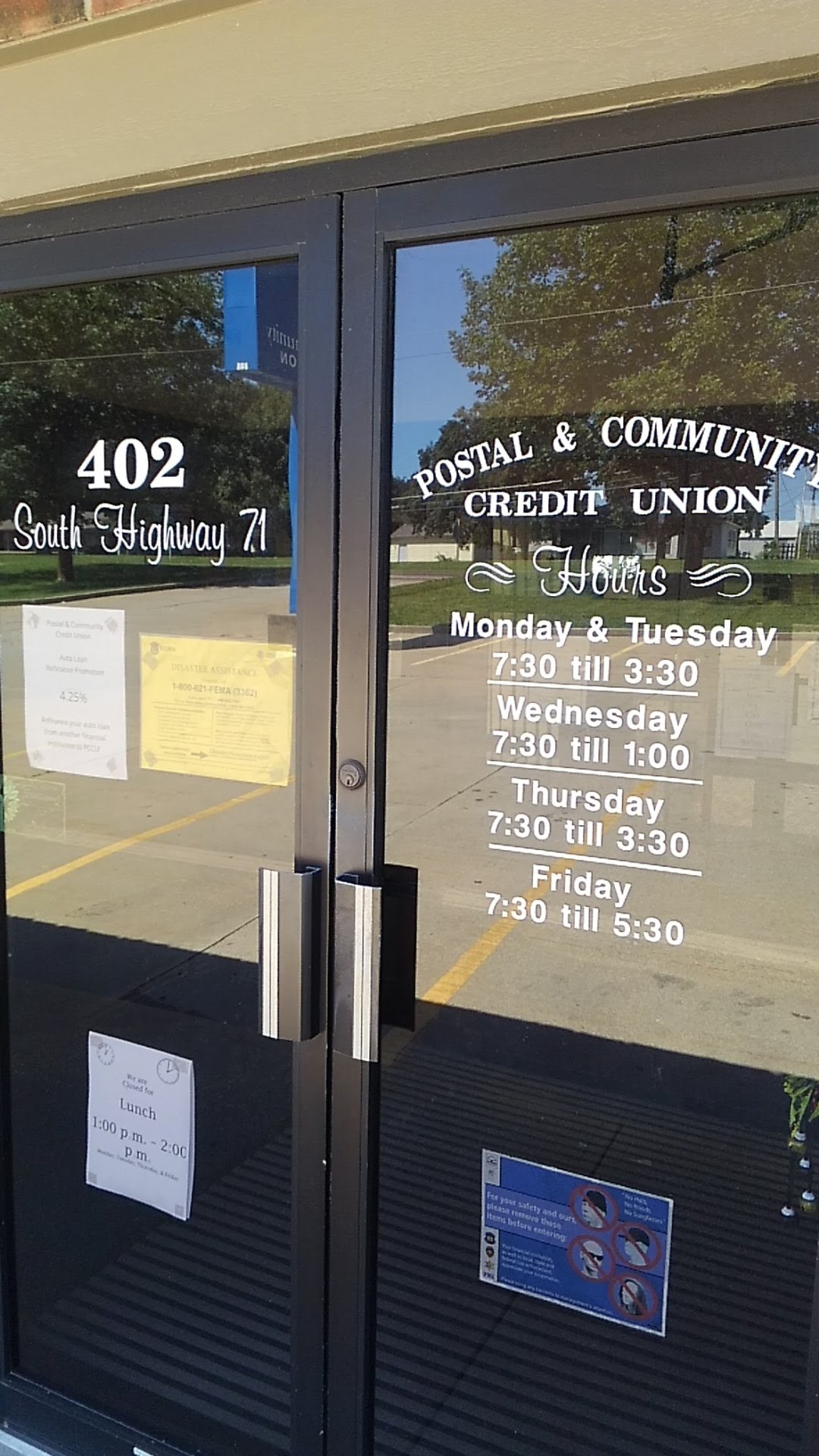 Postal & Community Credit Union 01