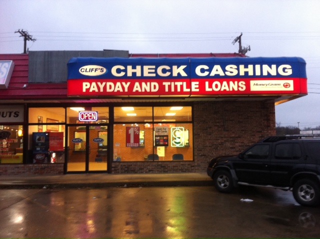 Cliff's Check Cashing #29 01