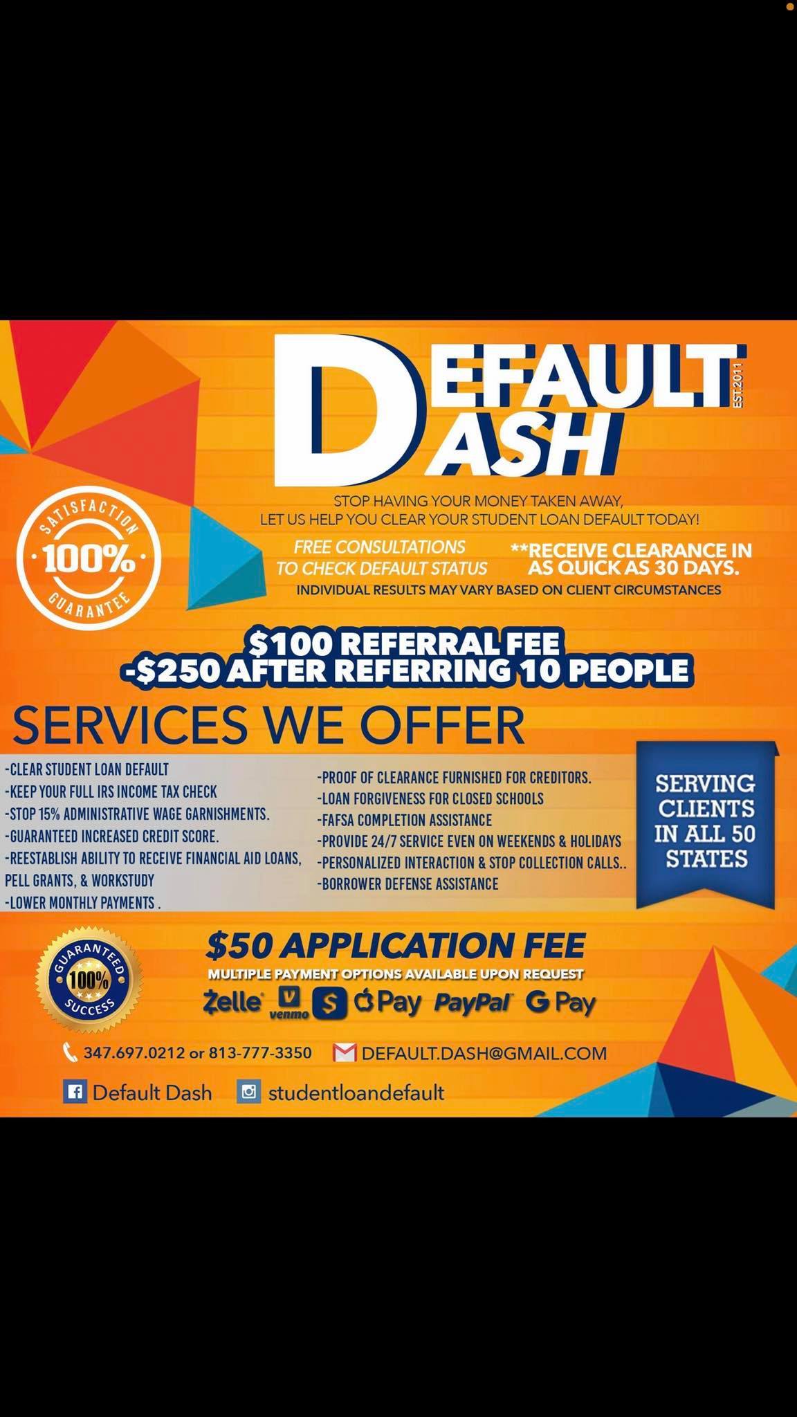 STUDENT LOAN DEFAULT GURU LLC 01