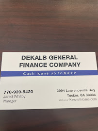 Dekalb General Finance Co 02