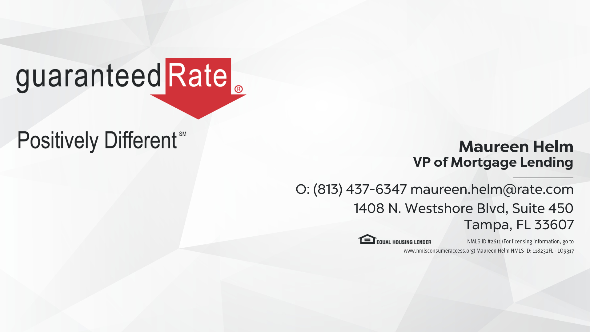 Maureen Helm at Guaranteed Rate (NMLS #118232) 01
