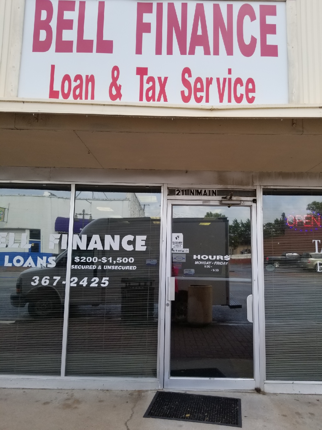 Bell Finance Loans Bristow 01