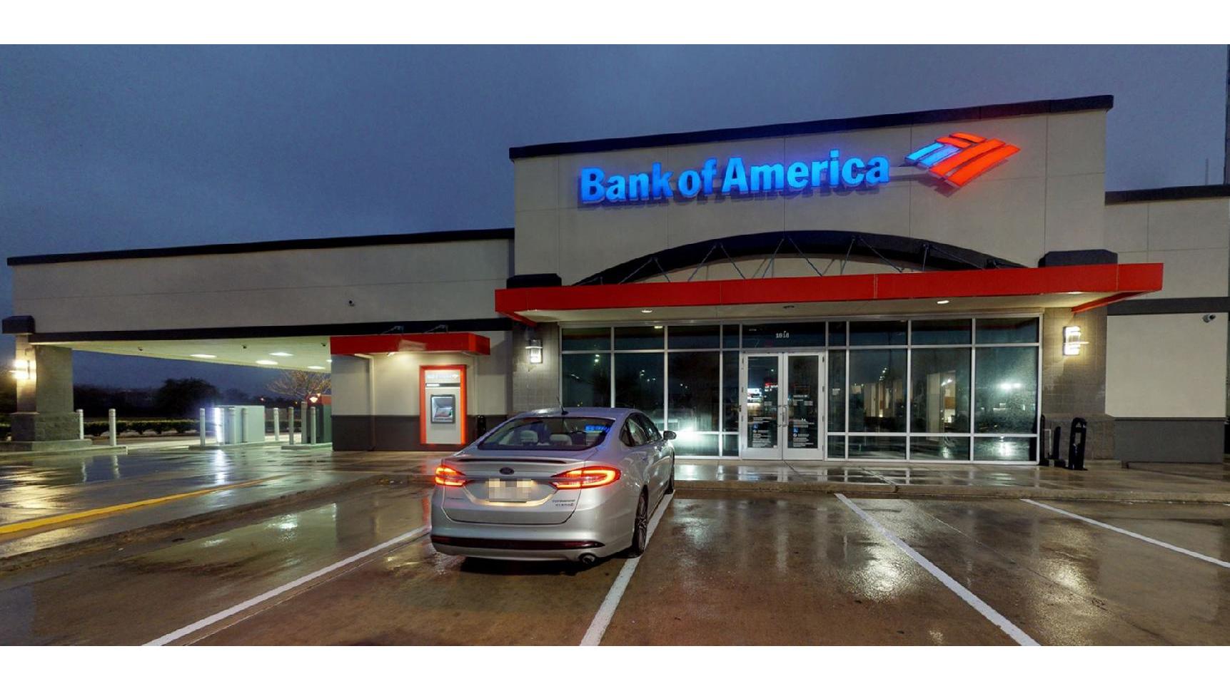 Bank of America (with Drive-thru ATM) 01