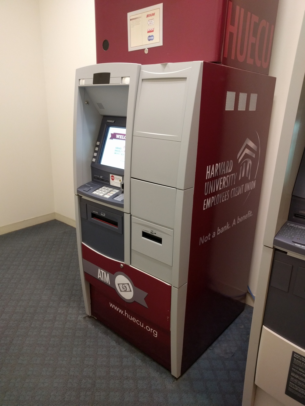 Harvard University Employees Credit Union ATM 01
