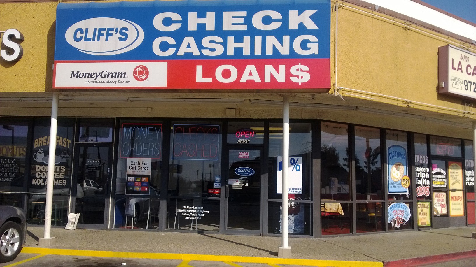 Cliff's Check Cashing #27 01