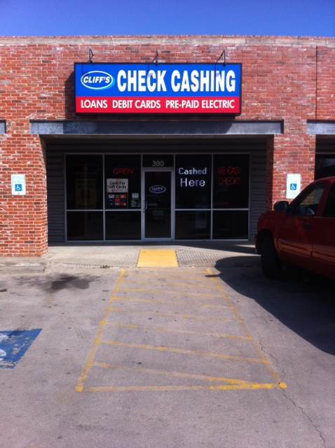 Cliff's Check Cashing #34 01