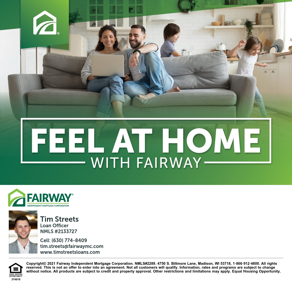 Tim Streets | Fairway Independent Mortgage Corporation 01