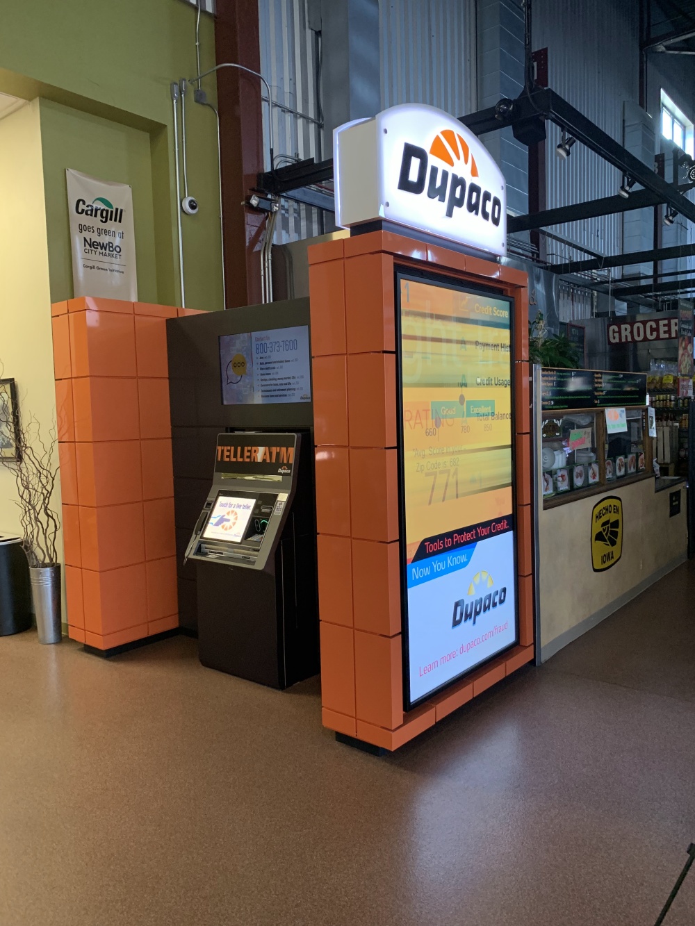 Dupaco ATM & Live Video Teller Outlet at NewBo City Market 01