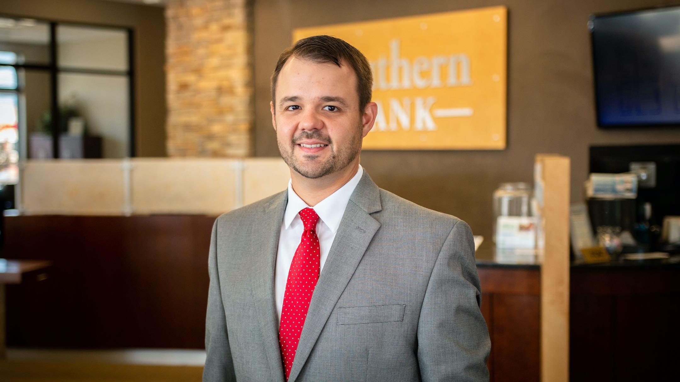 Trey Linsman, Southern Bank Lender, NMLS# 1877226 01