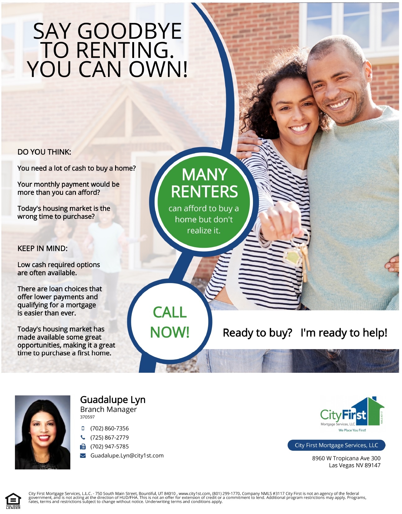 City First Mortgage- Guadalupe Lyn- Branch Manager 01