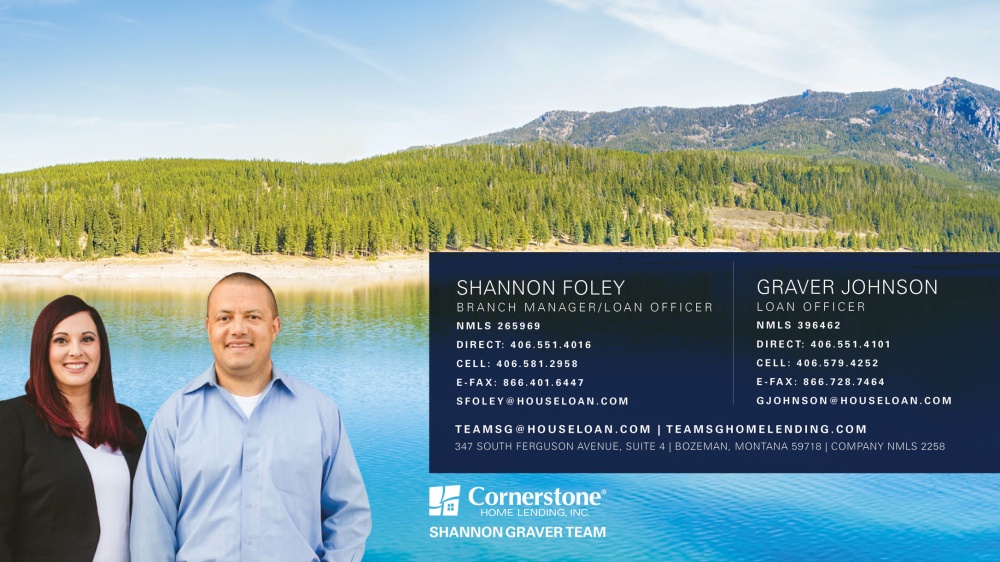 Shannon Foley & Graver Johnson Team at Cornerstone Home Lending 01