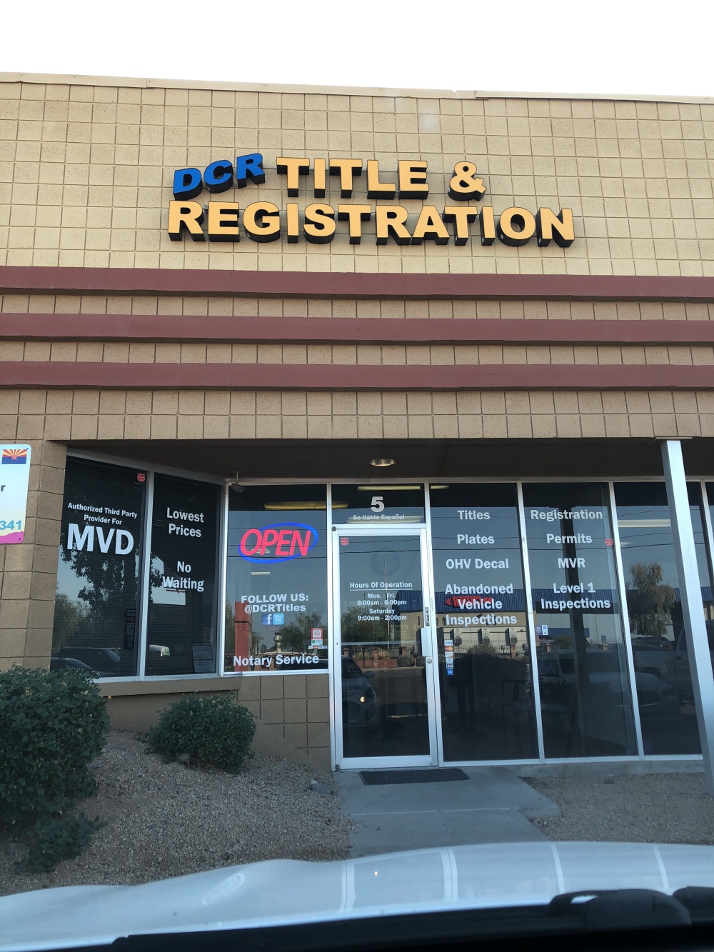 DCR Title and Registration 01
