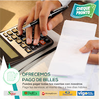 CHEQUE PRONTO: Cambio de Cheques / Money Orders / Pago de Billes 03