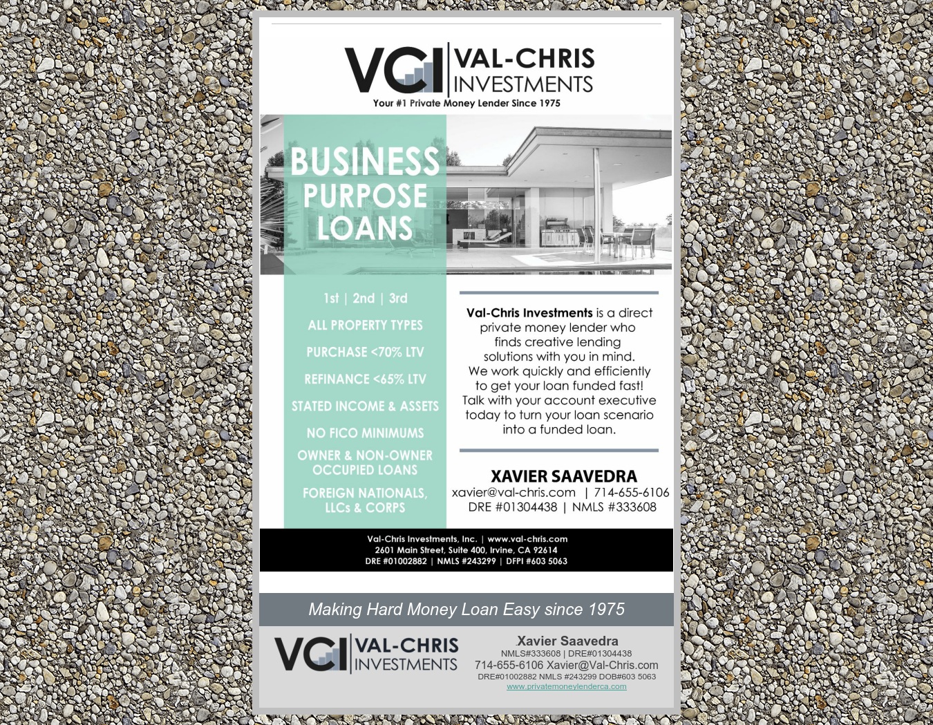 Val-Chris Investments Inc. 01