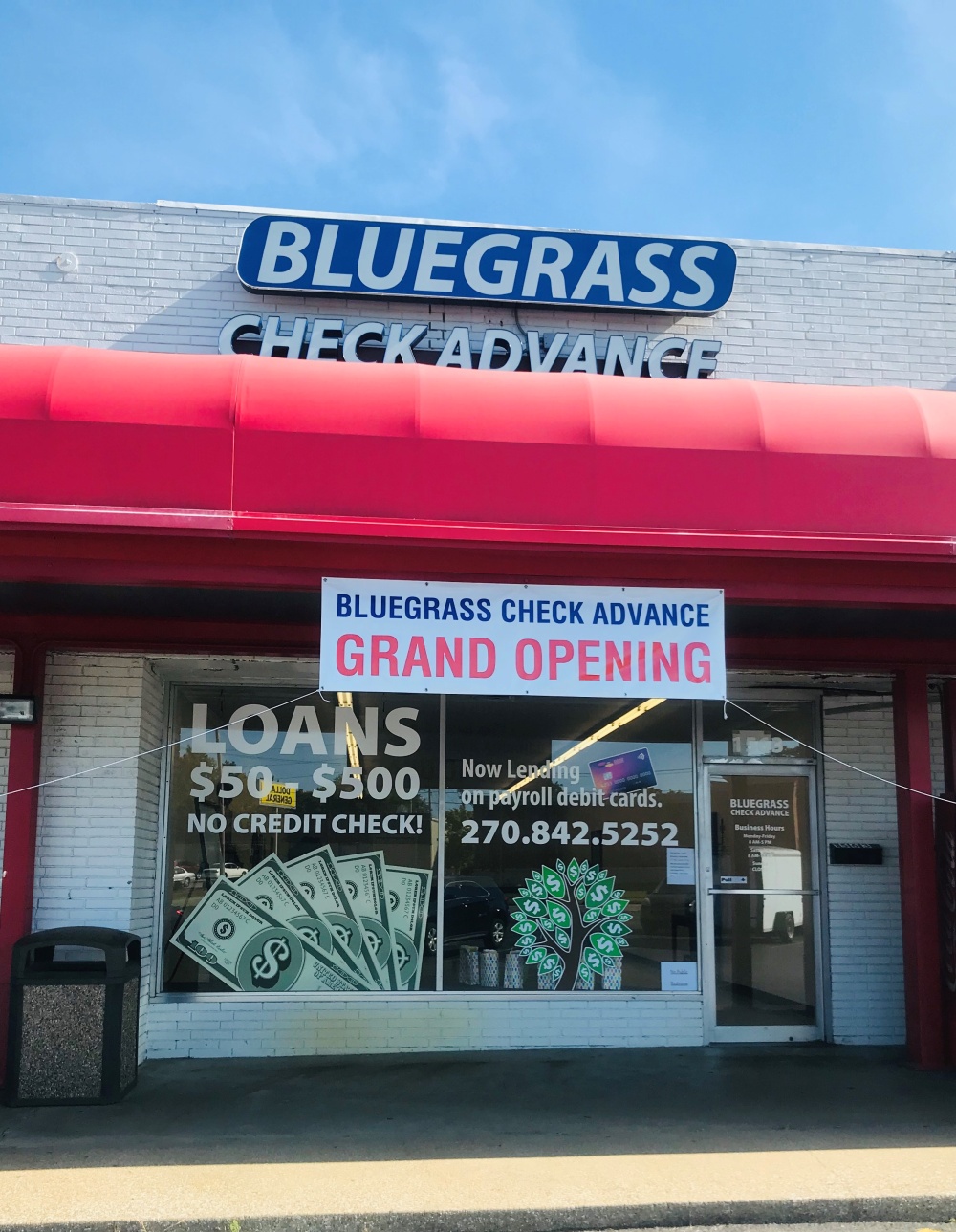 Bluegrass Check Advance and Payday Loans 01