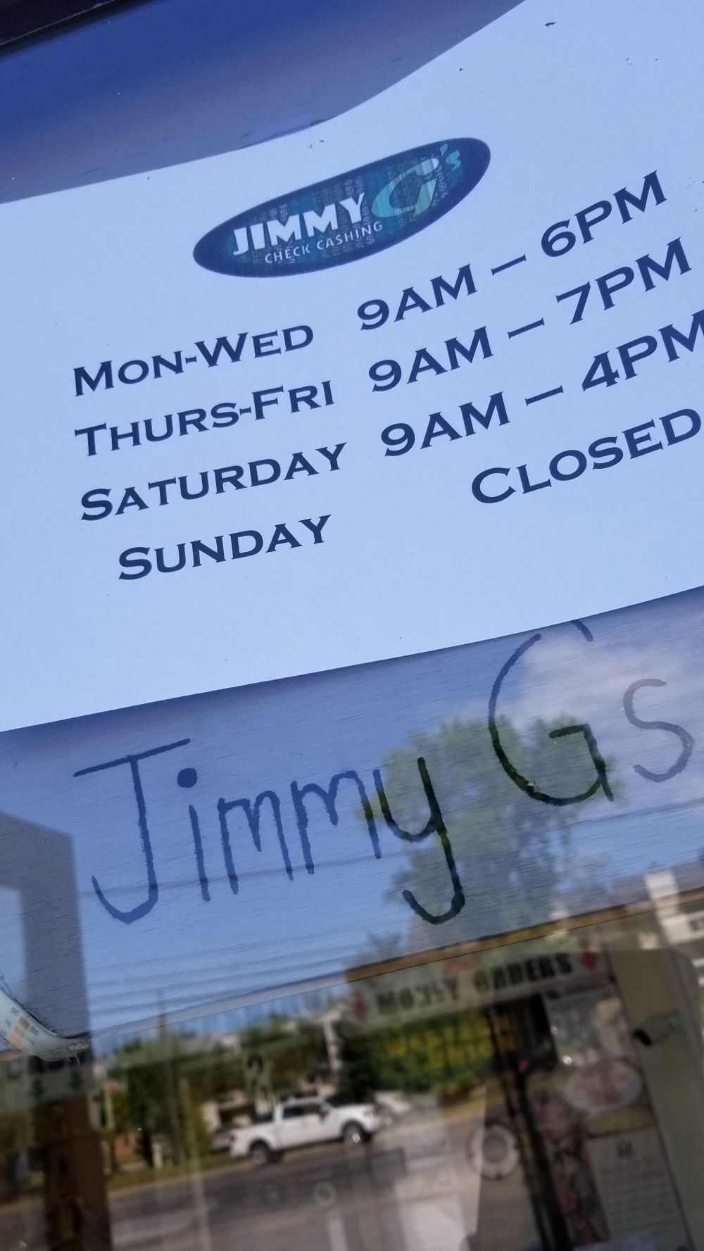 Jimmy G's 01