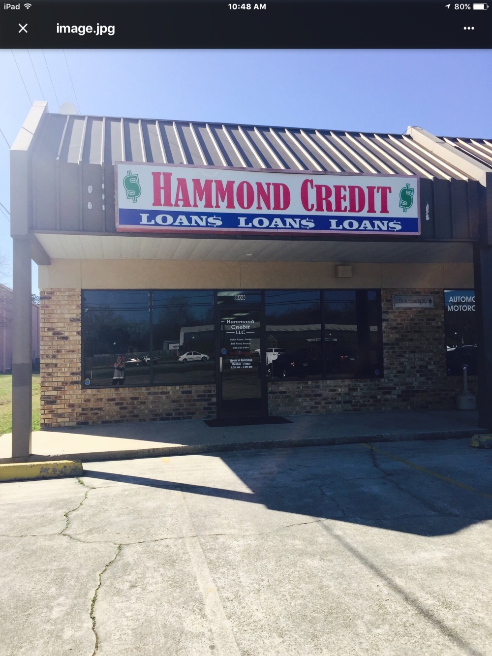 Hammond Credit, L.L.C 01