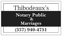 Thibodeaux's Notary Public & Marriages 03
