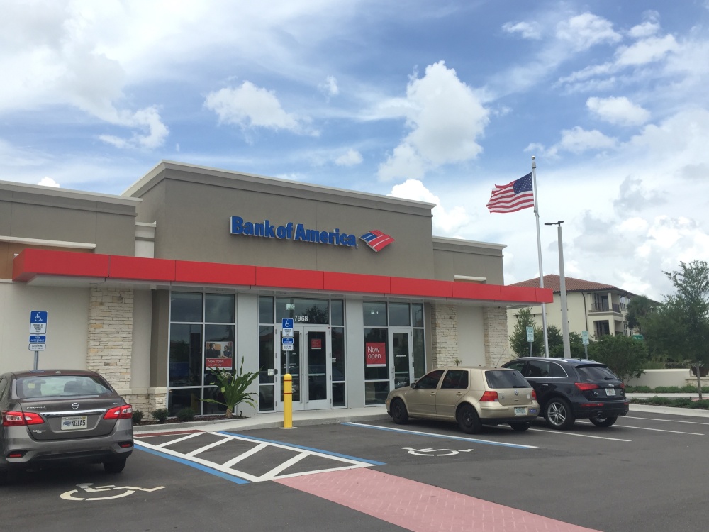 Bank of America (with Drive-thru ATM) 01