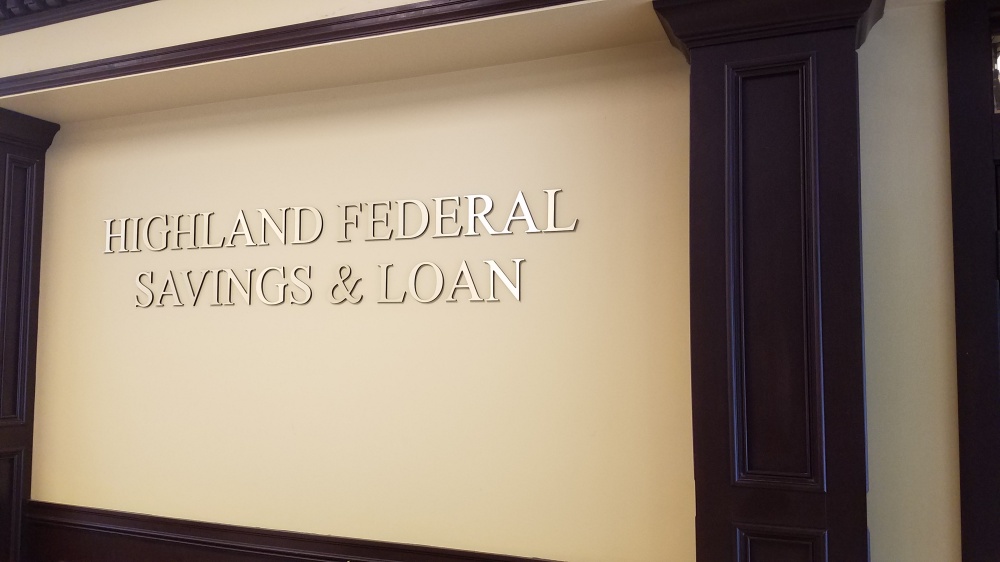 Highland Federal Savings and Loan Association 01