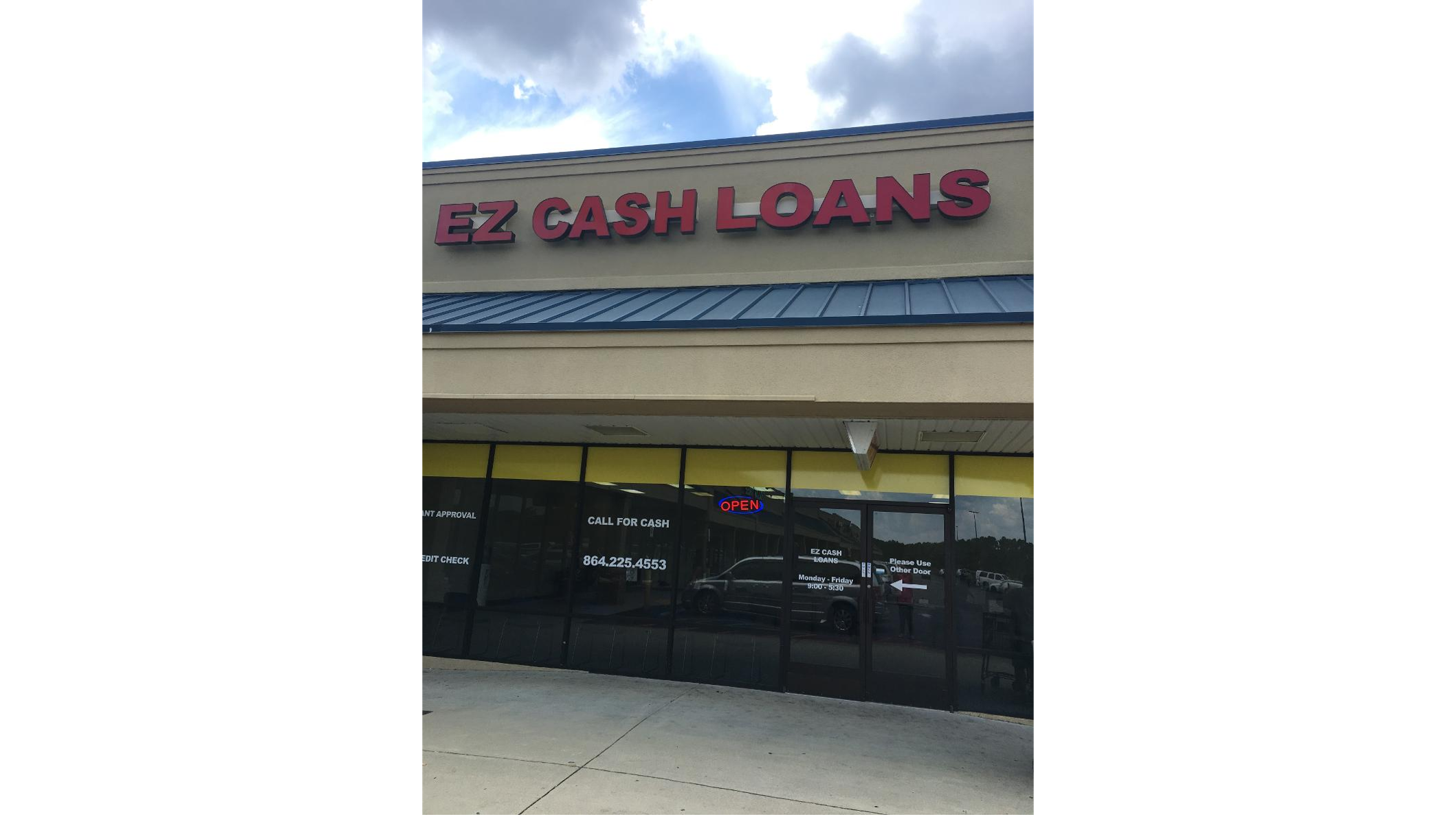 EZ Cash Loans of SC, Inc. 01