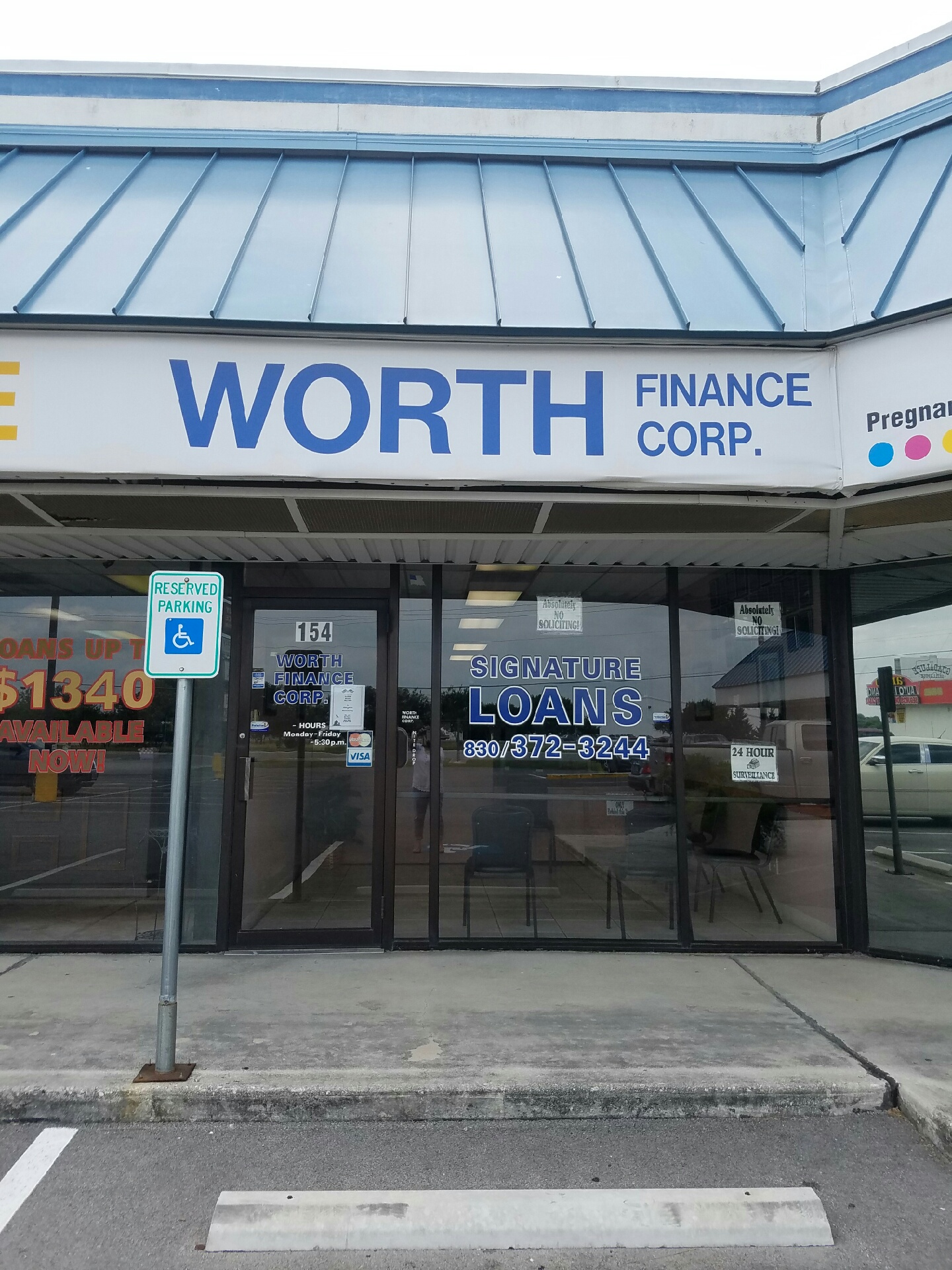 Worth Finance Corporation 01