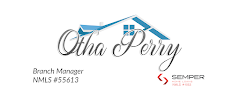 Otha Perry, Mortgage Broker NMLS #55613 01