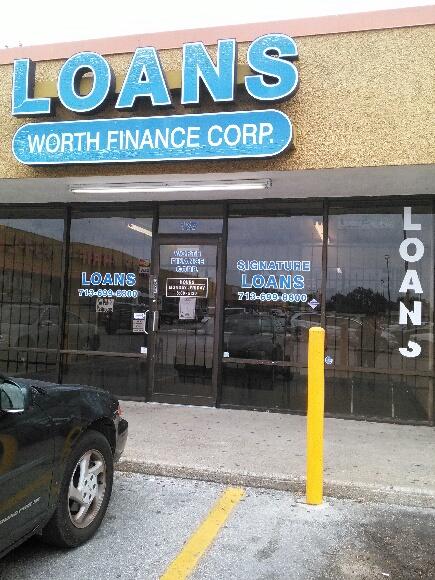 Worth Finance Corporation 01