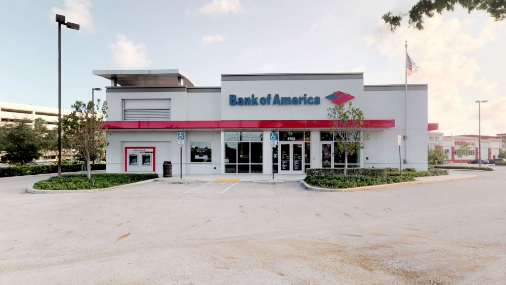 Bank of America (with Drive-thru ATM) 01