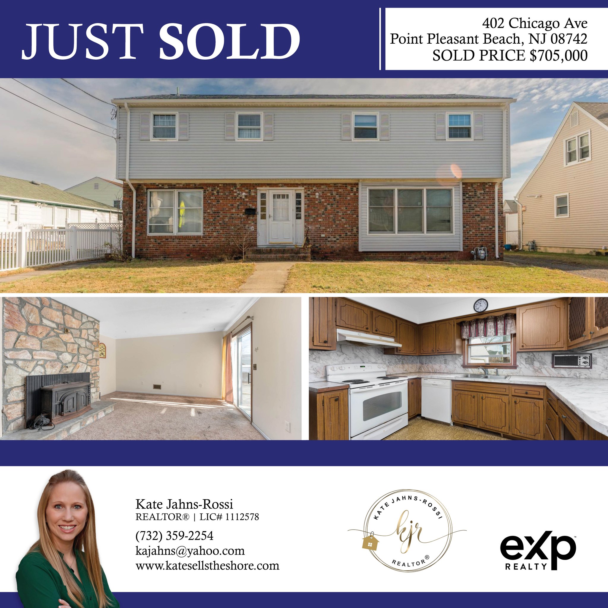 Jersey Shore Realtor, Kate Jahns-Rossi - Real Estate Agent brokered by eXp Realty 01