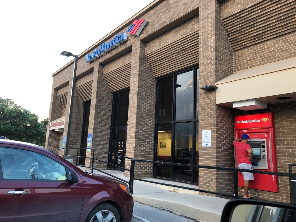 Bank of America (with Drive-thru ATM) 01