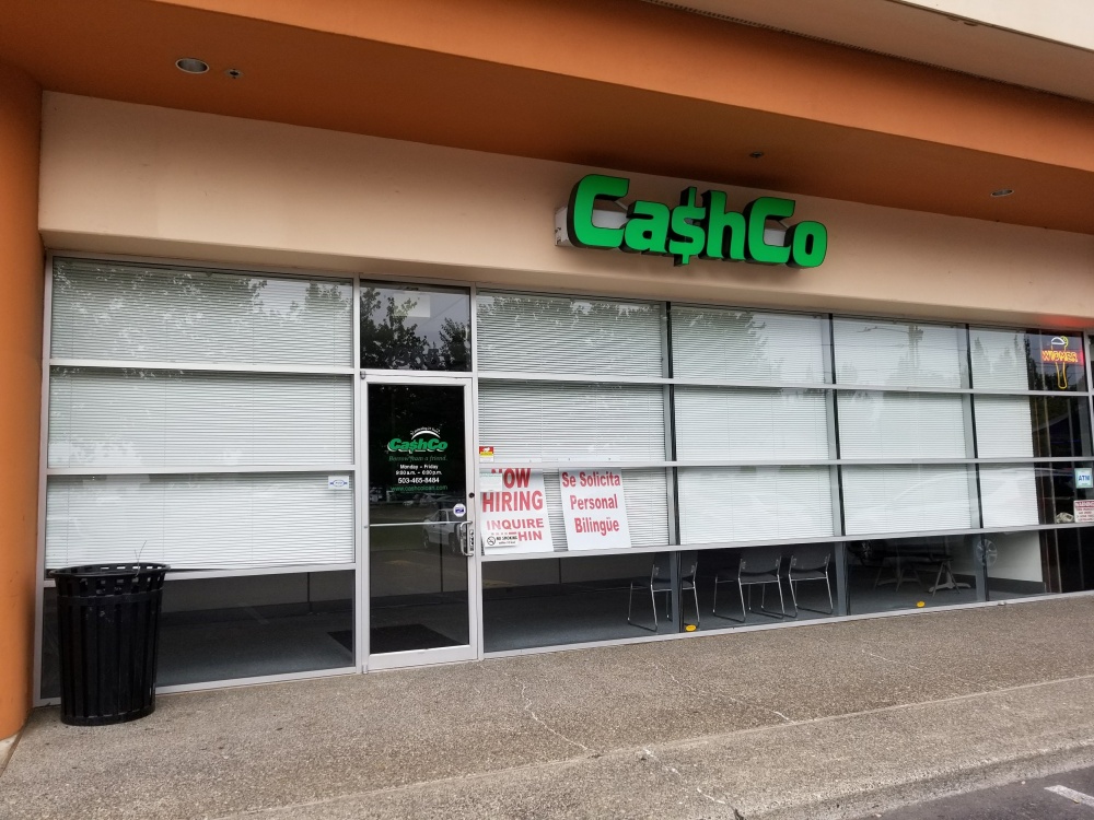 CASHCO Financial Services, Inc 01