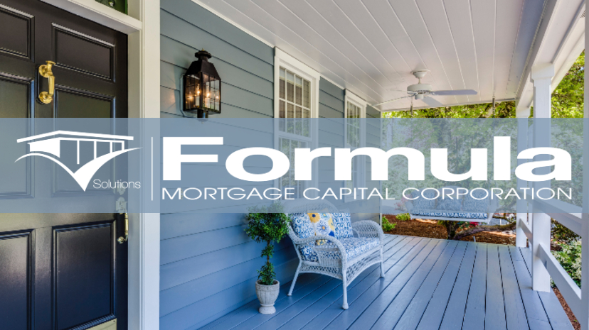 Formula Mortgage Capital Corporation. NMLS 1775059 01