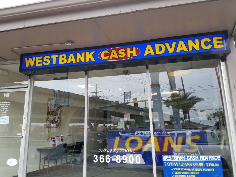 Westbank Cash Advance 01