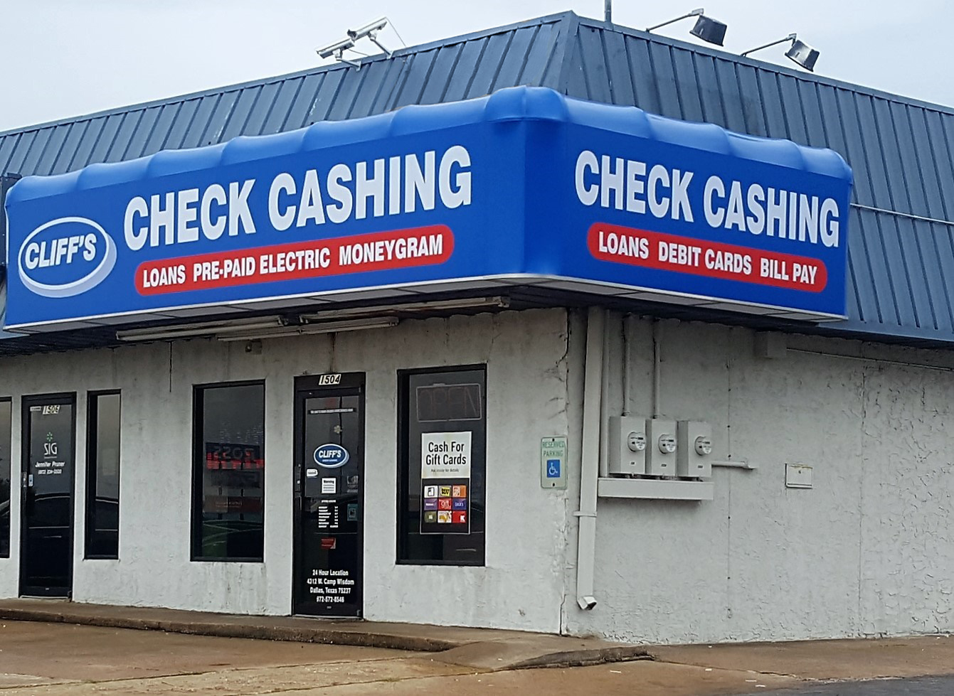 Cliff's Check Cashing #33 01