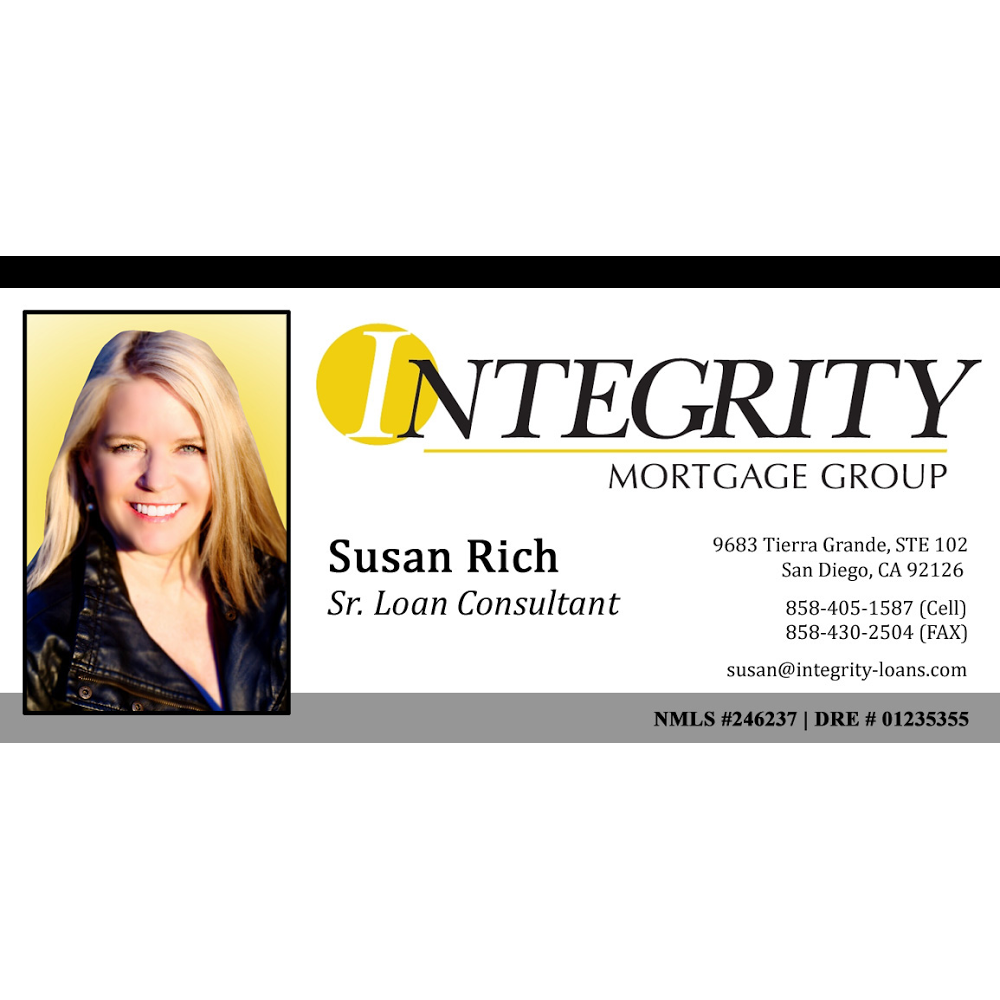 Susan Rich, Mortgage Broker NMLS #246237 01