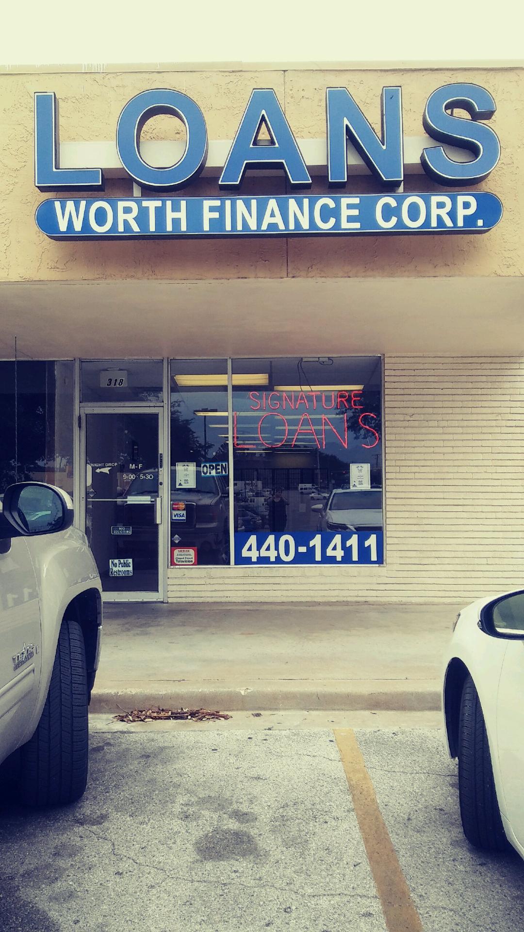 Worth Finance Corporation 01