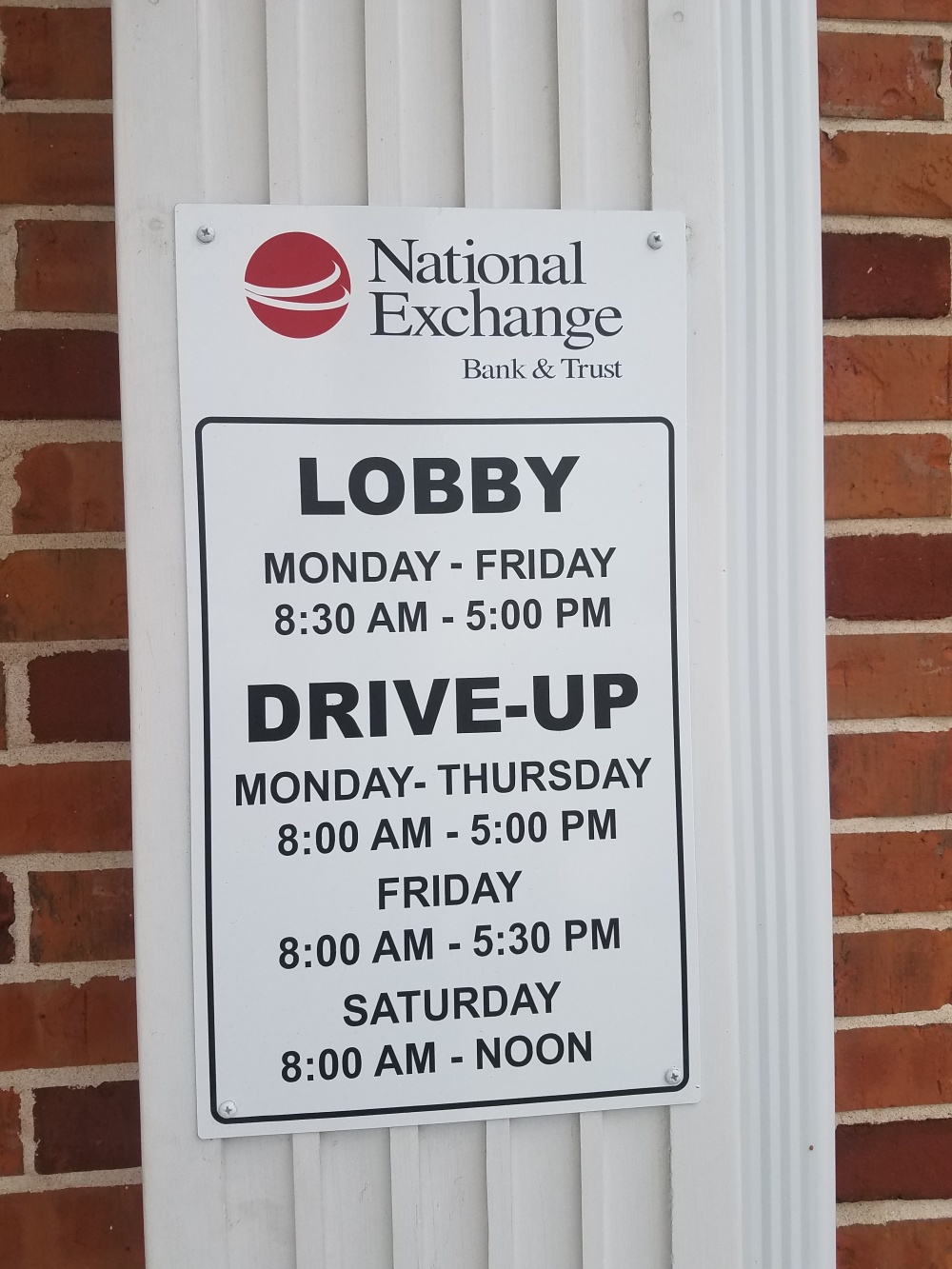 National Exchange Bank & Trust - Fond du Lac 01