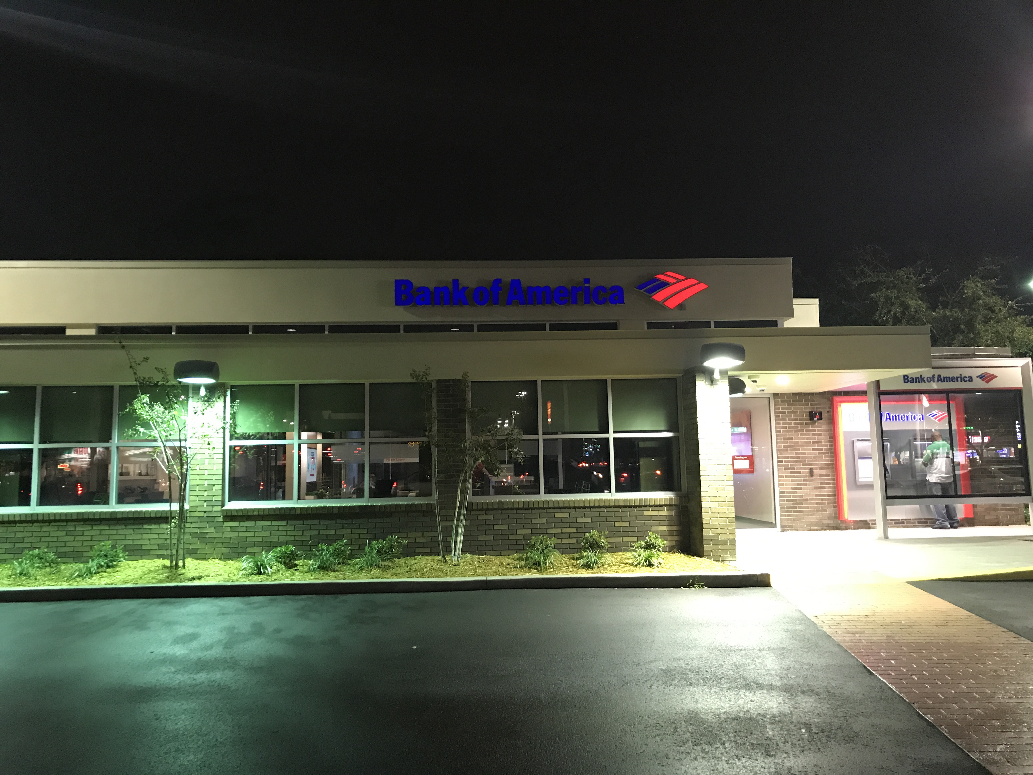 Bank of America (with Drive-thru ATM) 01
